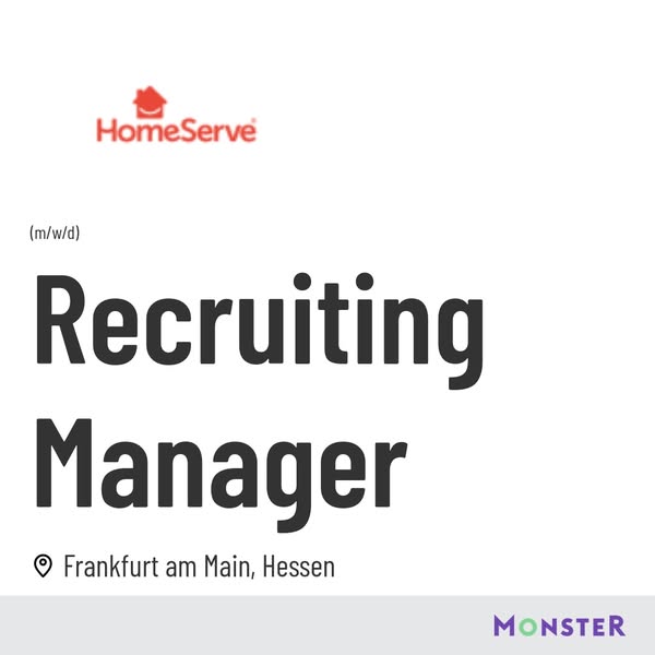 Recruiting Manager